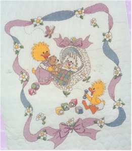 Baby' Friends Quilt - Click Image to Close