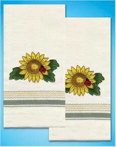 Sunflower Towels - Click Image to Close