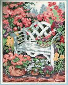 Garden Bench - Click Image to Close