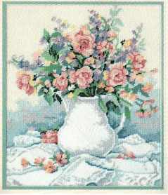 Porcelain & Lace Bouquet - Click Image to Close