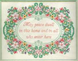Floral Home Blessing - Click Image to Close