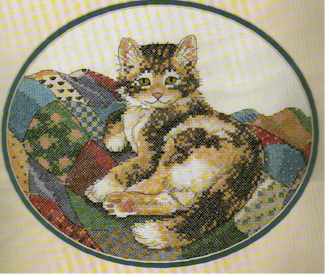 Patchwork Puss - Click Image to Close